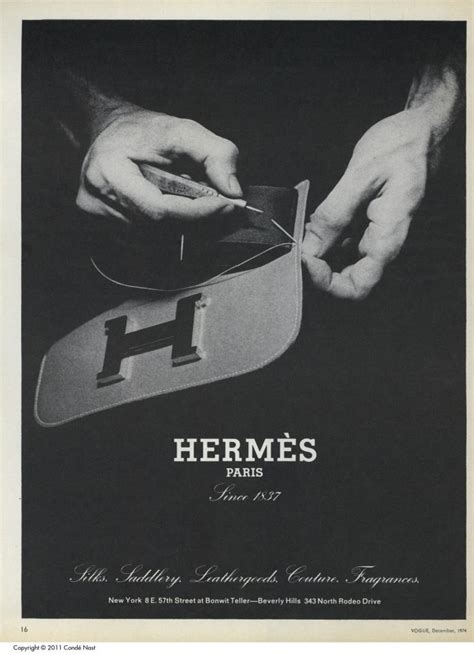 vintage hermes ads